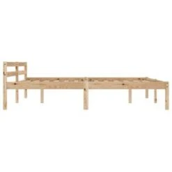 VidaXL - Bed Frame Met Hoofdeinde - Bruin - Massief Grenenhout - 180x200 Cm 13 VidaXL - Bed Frame Met Hoofdeinde - Bruin - Massief Grenenhout - 180x200 Cm -Bedden Bij Leen Bakker eaf127bf84614c53beb1a0a9ad03546a