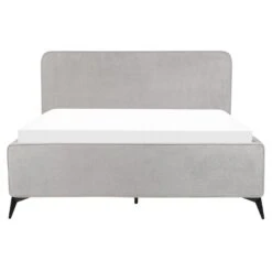 VALOGNES - Tweepersoonsbed - Lichtgrijs - 160 X 200 Cm - Corduroy -Bedden Bij Leen Bakker ee4bd48dd98843a7811376fd29550a72