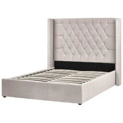 LUBBON - Bed Met Opbergruimte - Taupe - 140 X 200 Cm - Fluweel 18 LUBBON - Bed Met Opbergruimte - Taupe - 140 X 200 Cm - Fluweel -Bedden Bij Leen Bakker f4361a00154e46a68bcfaca14cdeff15