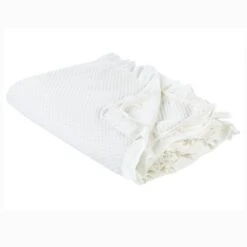 HATTON - Sprei - Wit - 220 X 200 Cm - Katoen -Bedden Bij Leen Bakker f912c72eda0941709256e19d5e6f9b8b