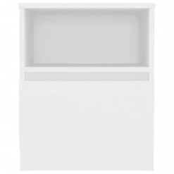 VidaXL Nachtkastjes 2 St 40x40x50 Cm Bewerkt Hout Wit -Bedden Bij Leen Bakker fb8044ba33fa49778ee5a38c7a974292