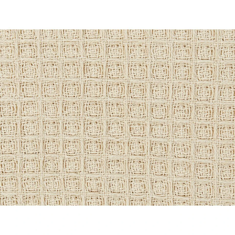 CHAGYL - Bedsprei - Beige - 200 X 220 Cm - Katoen 7 CHAGYL - Bedsprei - Beige - 200 X 220 Cm - Katoen - Afbeelding 5