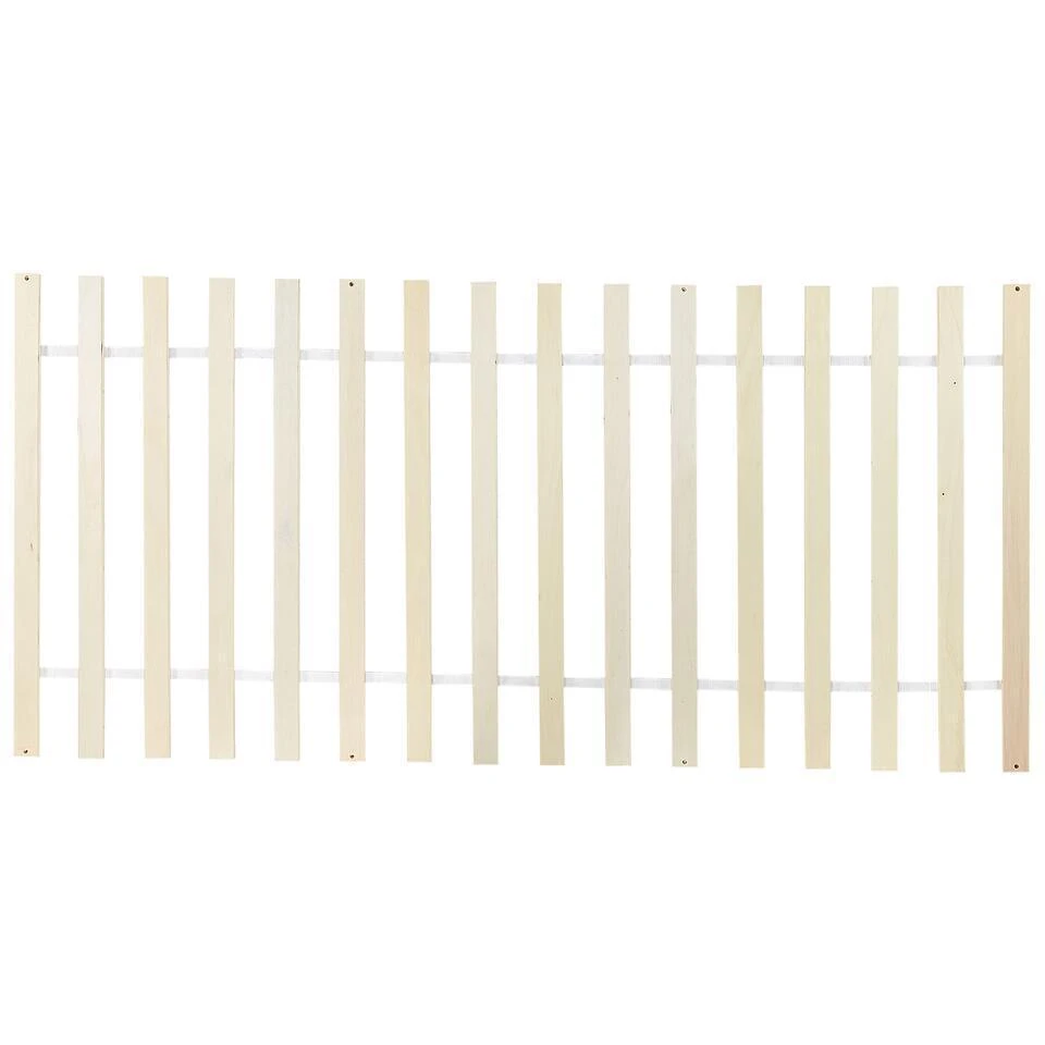 VANNES - Bed - Lichthout - 90 X 200 Cm - Dennenhout 10 VANNES - Bed - Lichthout - 90 X 200 Cm - Dennenhout - Afbeelding 8